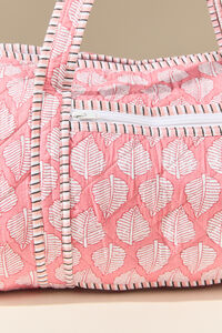 Coral Tropics Duffel Bag Detail 2 - Altar'd State