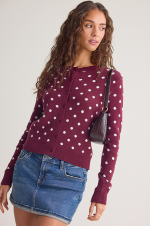 Danica Fitted Crew Sweater - Altar'd State - 
