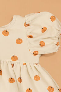 Sweet Squash Puff Sleeve Baby Dress Detail 3 - Altar'd State