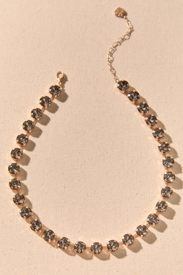 Midnight Glamour Crystal Necklace Detail 2 - Altar'd State