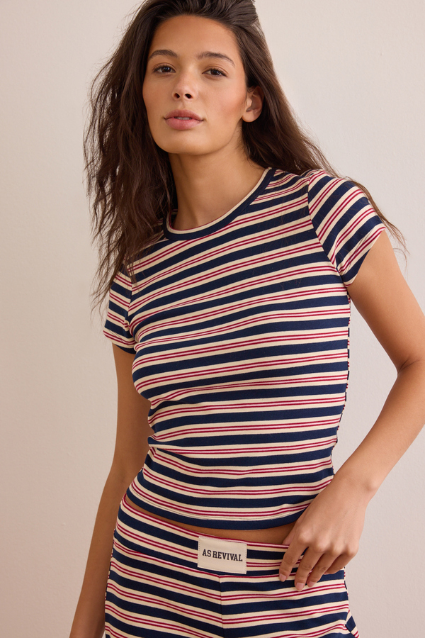 Classic Coast Stripe Top - Altar'd State