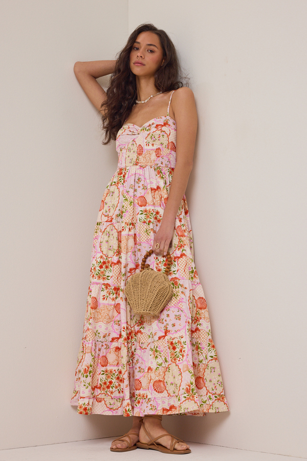 Presley Floral Maxi Dress - Altar'd State