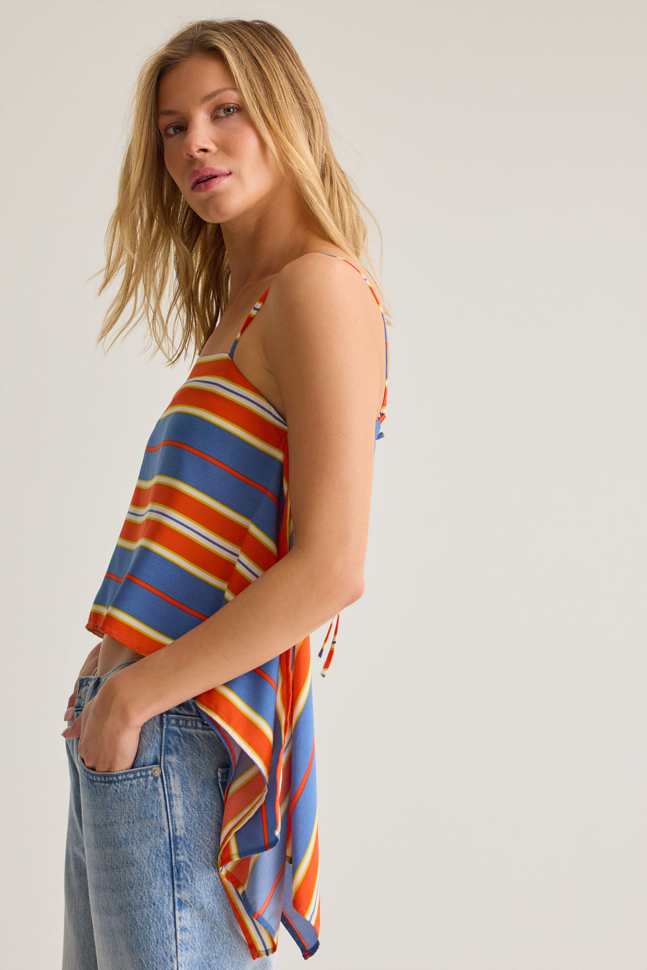 Aly Striped Tank Top