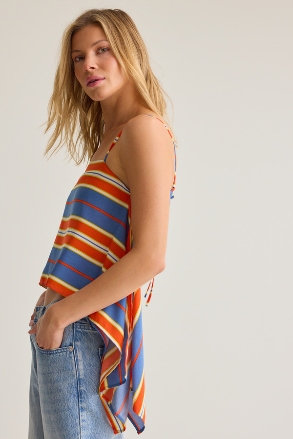 Aly Striped Tank Top Detail 4 - Altar'd State