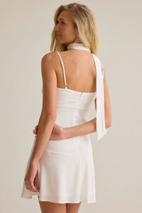 Holland Linen Mini Dress Detail 4 - Altar'd State