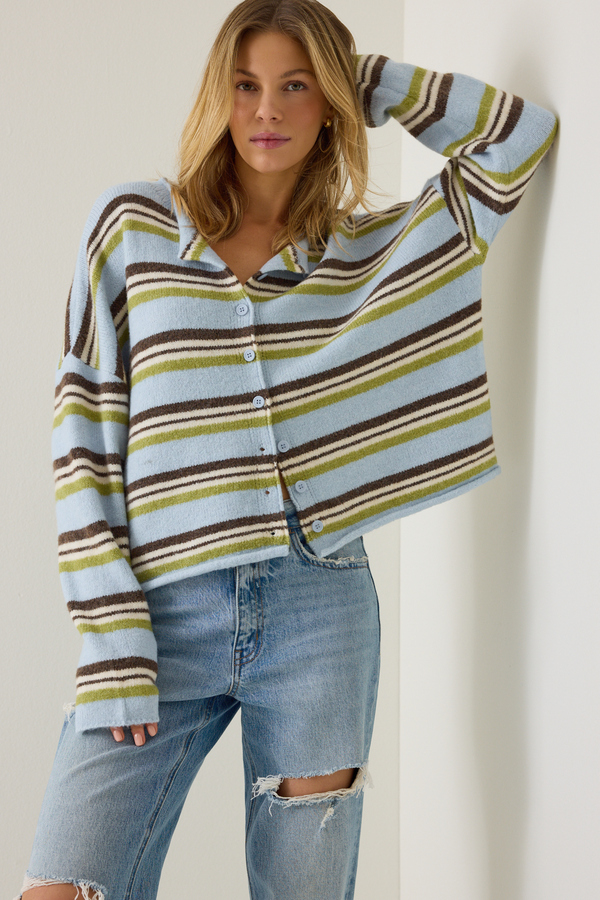 Payne Button Cardigan Detail 3 - Altar'd State