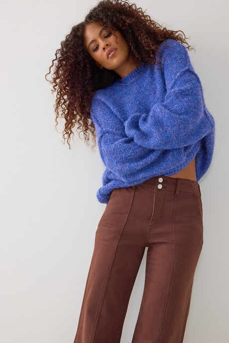 Jessie Double Button Trouser Jean - Altar'd State