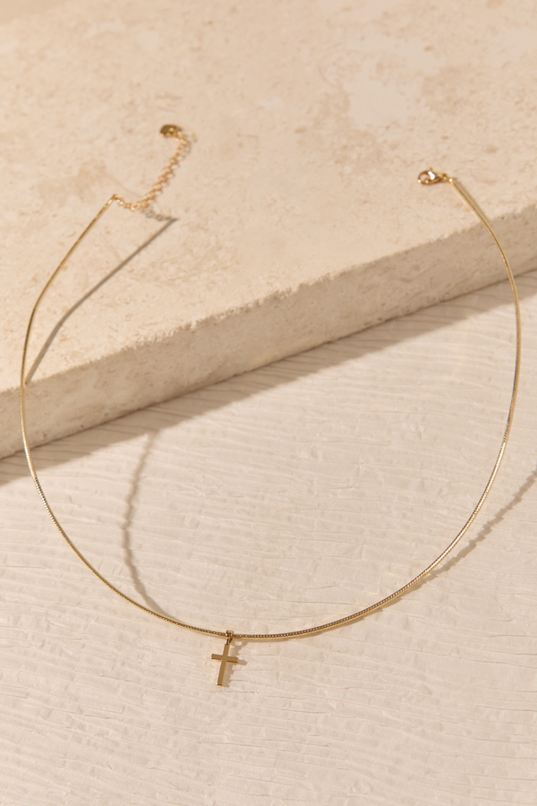 Faithful Light Necklace Detail 2 - Altar'd State