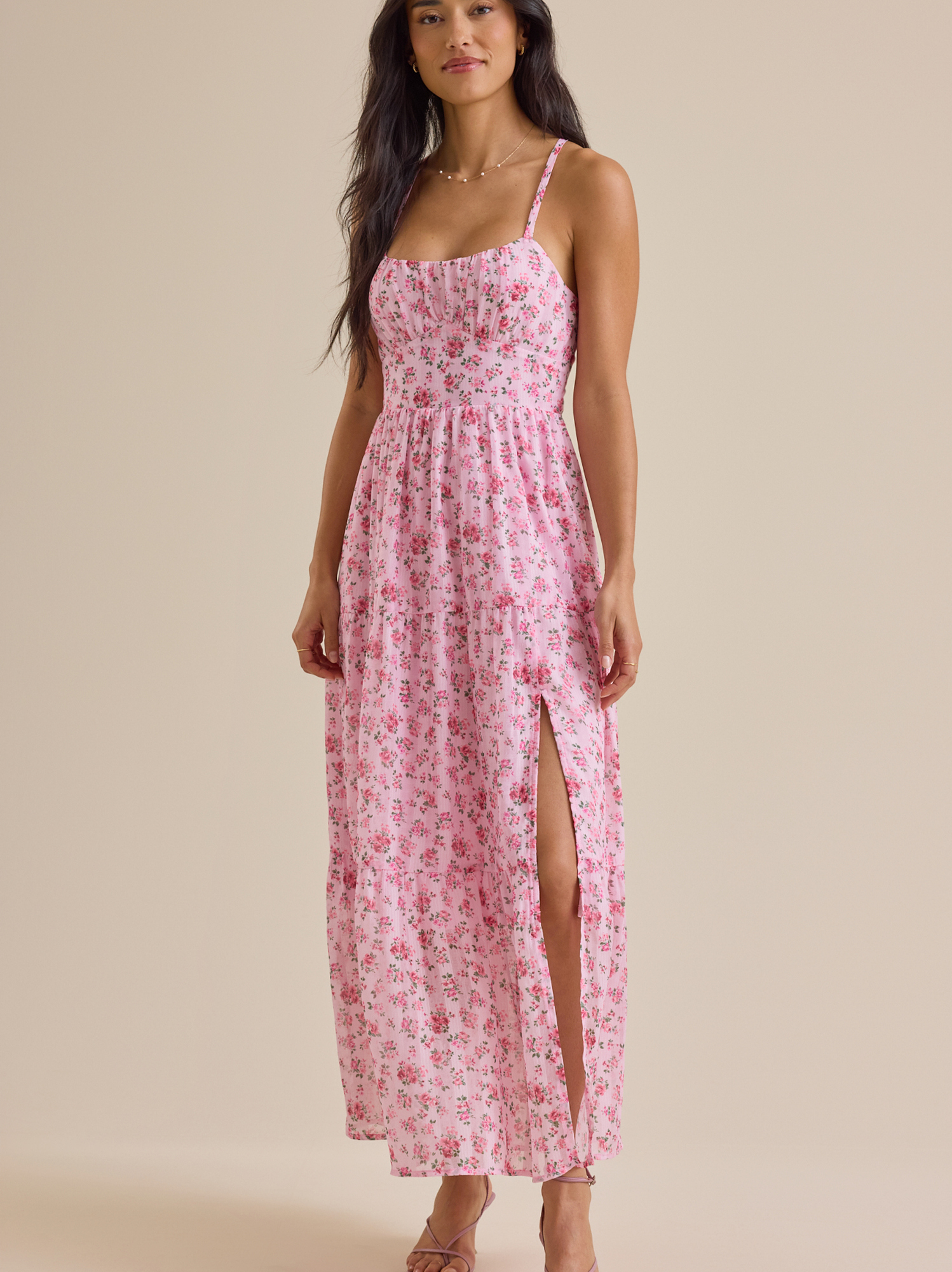 off the shoulder boho maxi dress Mint Boho Off The Shoulder Maxi Dress main image 0