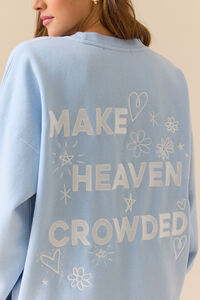 Make Heaven Crowded Graphic Sweatshirt Detail 4 - Altar'd State