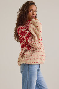 Angelina Fairisle Sherpa Detail 4 - Altar'd State