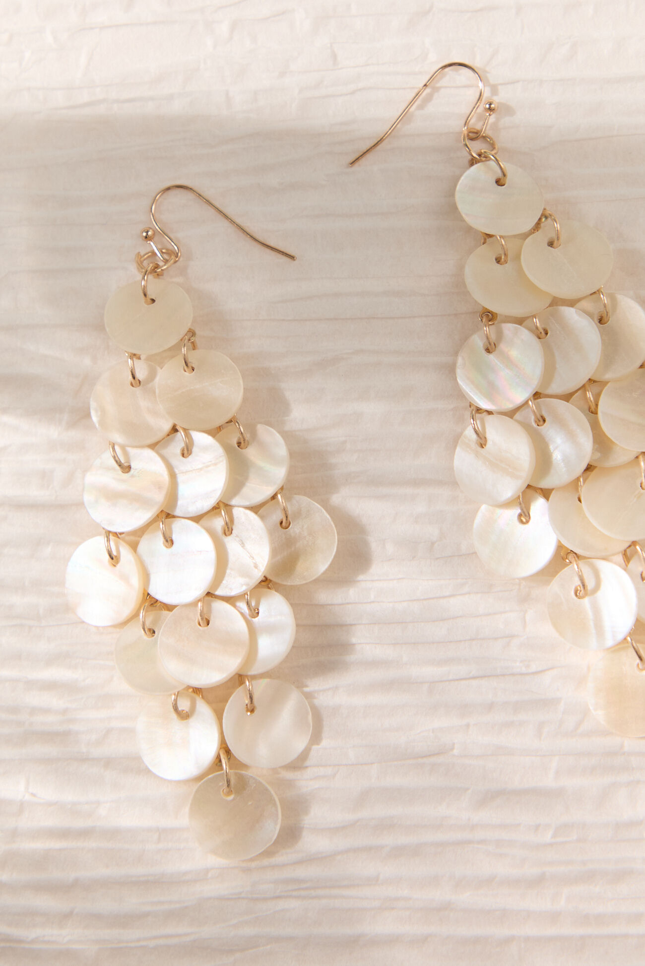 Moonlit Shore Shell Earrings