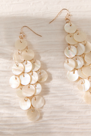 Moonlit Shore Shell Earrings - Altar'd State - 