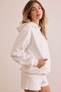 Graceful Floral Hoodie Detail 3 - Altar'd State