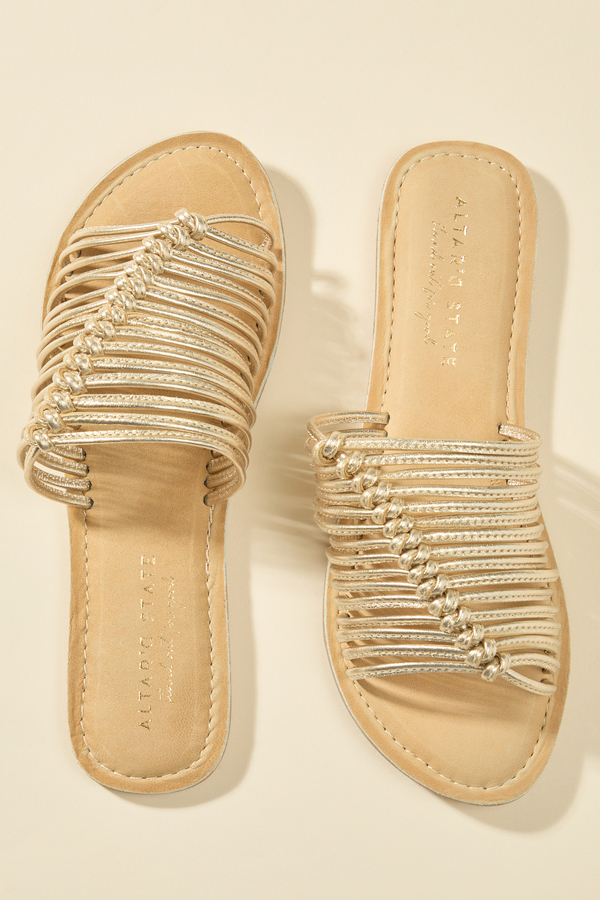 Matisse Baxter Knotted Sandal Detail 3 - Altar'd State