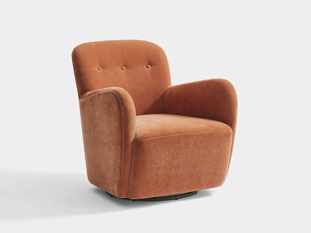 Sven Upholstered Swivel Chair Detail 3 - Altar'd State