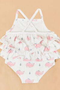 Brooke Bubbly Whale One-Piece Swimsuit Detail 3 - Altar'd State