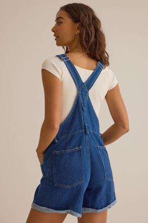 Alfie Denim Shortalls - Altar'd State - 
