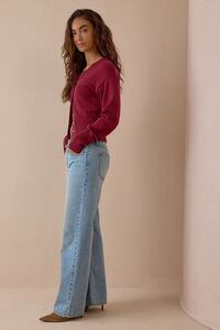 Larkin Button Up Cardigan Detail 4 - Altar'd State