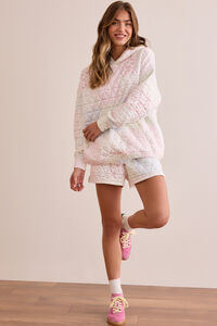 Move Free Patchwork Hoodie in Floral & White | AS Revival