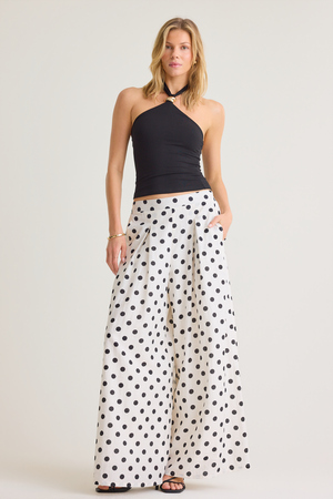 Veda Polka Dot Trouser Pants - Altar'd State - 