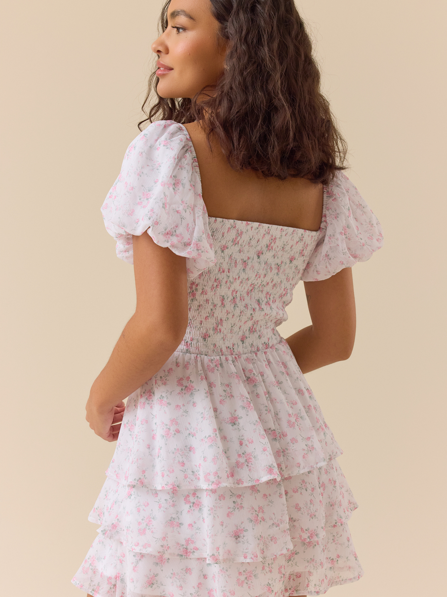 Jessi Dress Black Floral