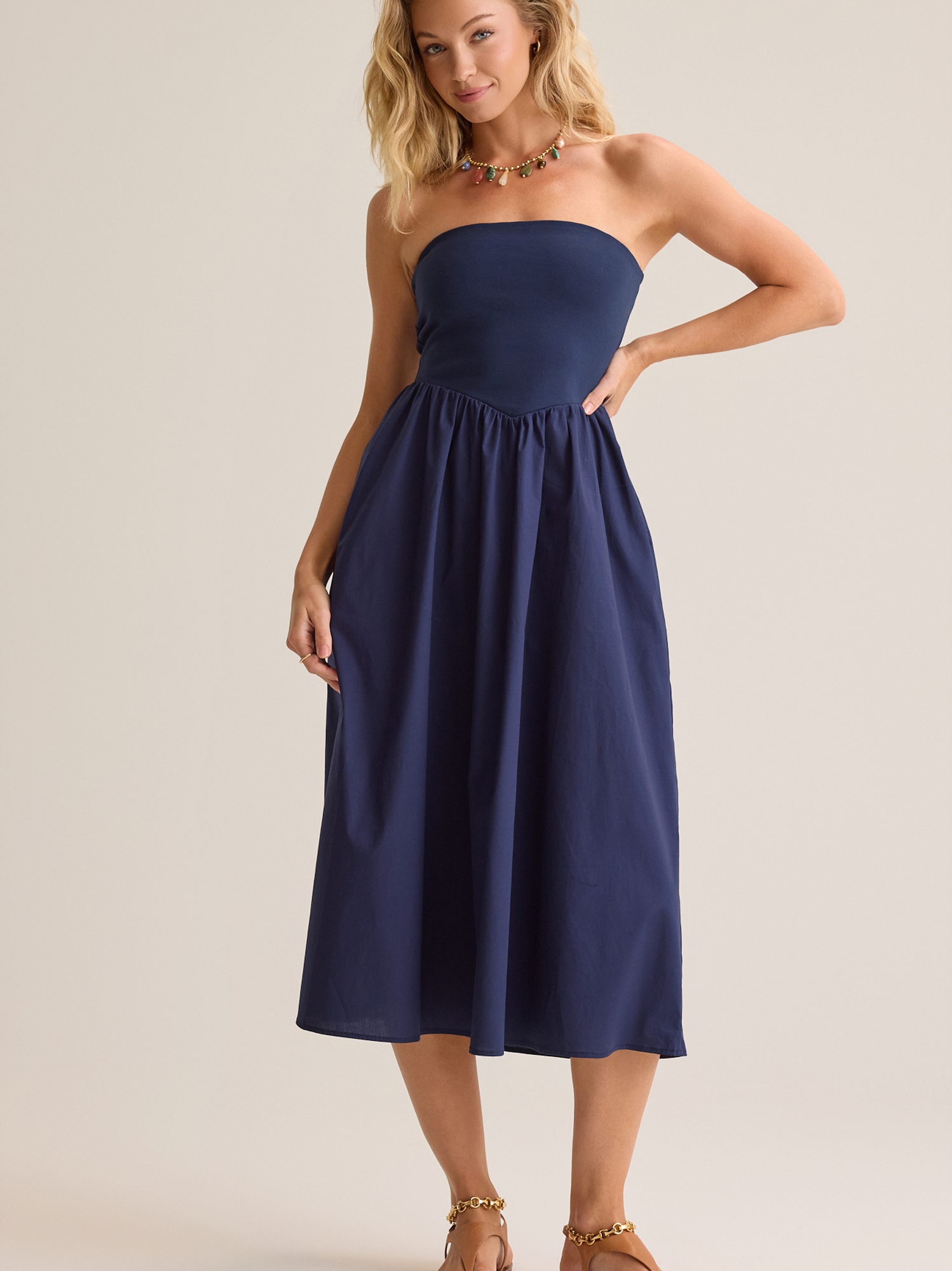 kut from the kloth denim dress Chambray Denim Dress  Final Kut