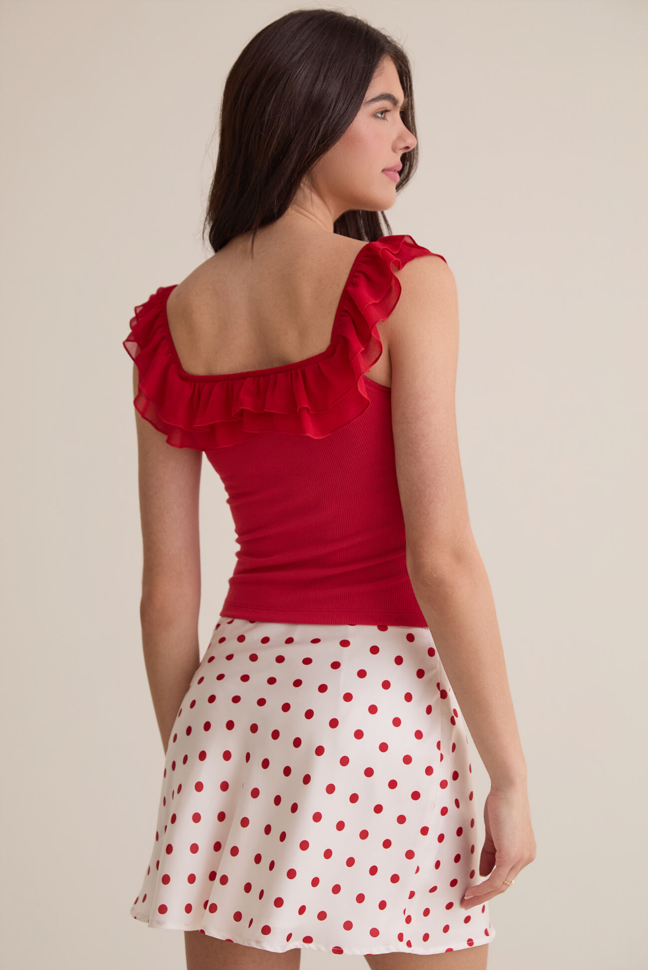 Josie Flutter Sleeve Tank