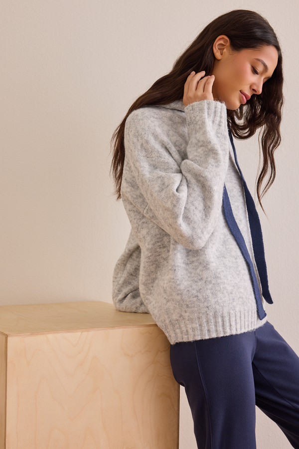 Harbor Hooded Sweater Detail 3 - Altar'd State