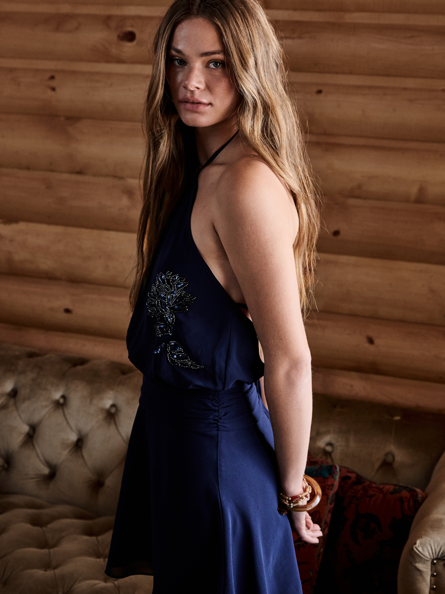 navy blue dress altar'd state Altar'd State | Harper Floral Mini Dress | NAVY | Material: 100% Polyester