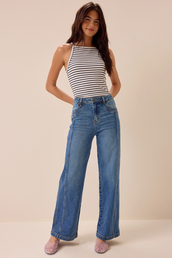 Cecily Straight Leg Jeans - Altar'd State