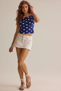 Nola Off-Shoulder Dot Top Detail 2 - Altar'd State