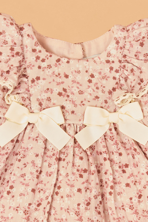 Ditsy Floral Bow Dress - Altar'd State - 