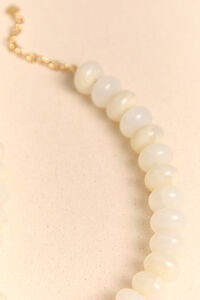 Cloud Quartz Oval Bead Necklace Detail 3 - Altar'd State