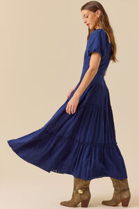 Talla Drop Waist Maxi Dress