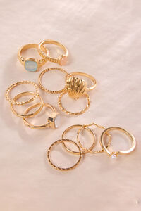 Shell Stacking Ring Set Detail 2 - Altar'd State