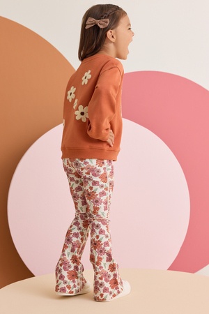 Leah Floral Flare Legging - Altar'd State