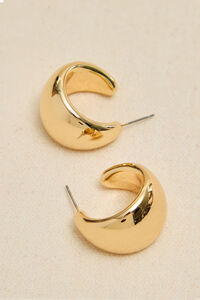 Thick Gold Open Hoops - Altar'd State