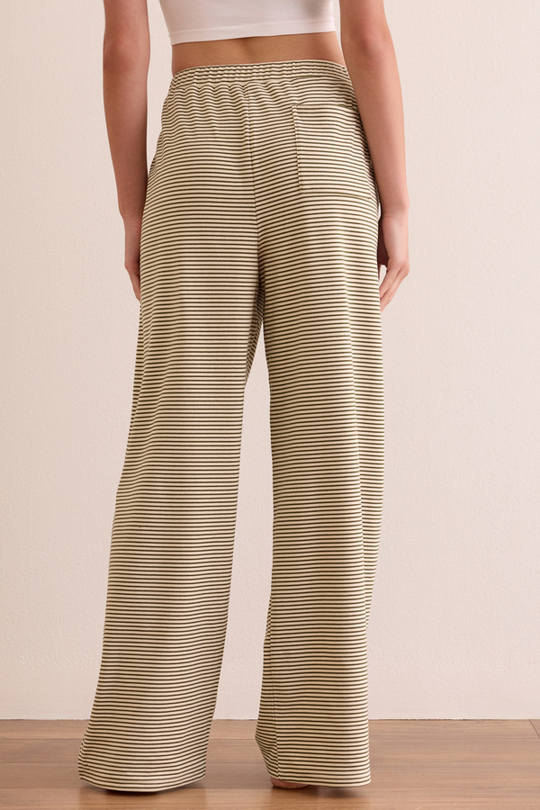 Weekend Stripe Wide Leg Pant Detail 5 - Altar'd State