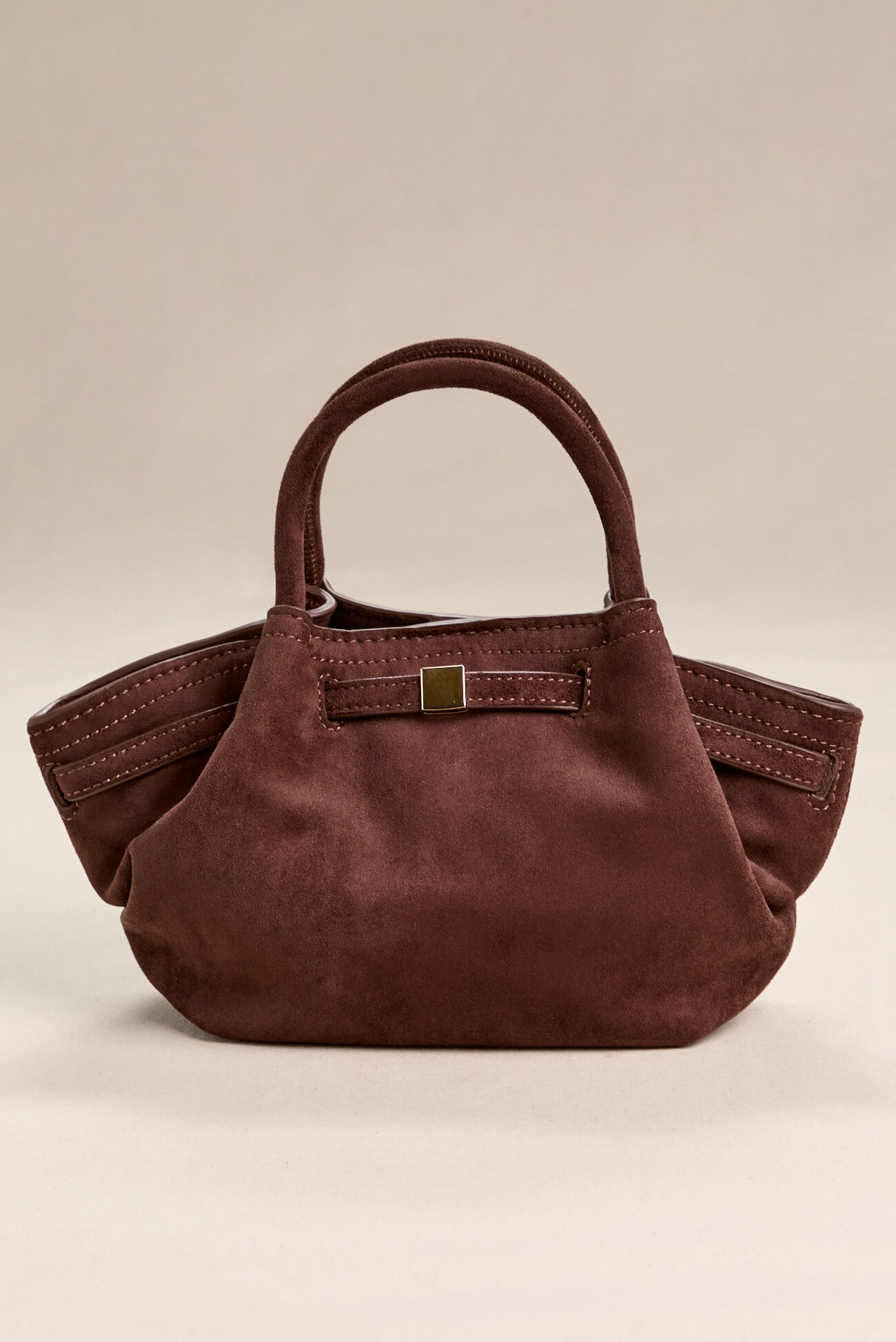 Sienna Belted Suede Mini Crossbody