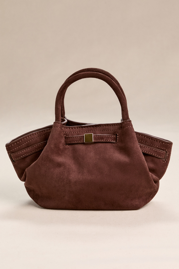 Sienna Belted Suede Mini Crossbody Detail 2 - Altar'd State