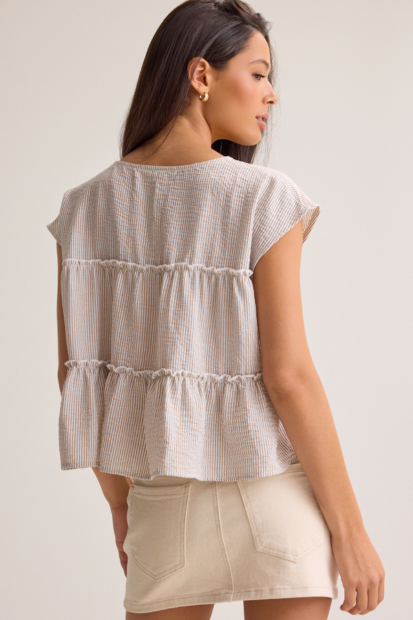 Tilleigh Babydoll Top Detail 5 - Altar'd State
