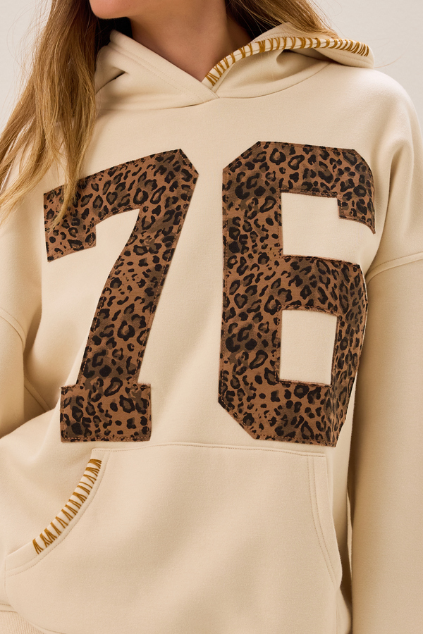 Varsity Wild 76 Hoodie Detail 2 - Altar'd State