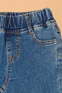 Jilly Dark Wash Ruffle Flare Jeans Detail 2 - Altar'd State