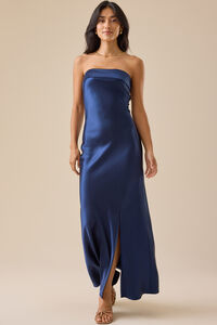 maxi split leg dress Pia Asymmetric Cut Out Split Leg Maxi Dress