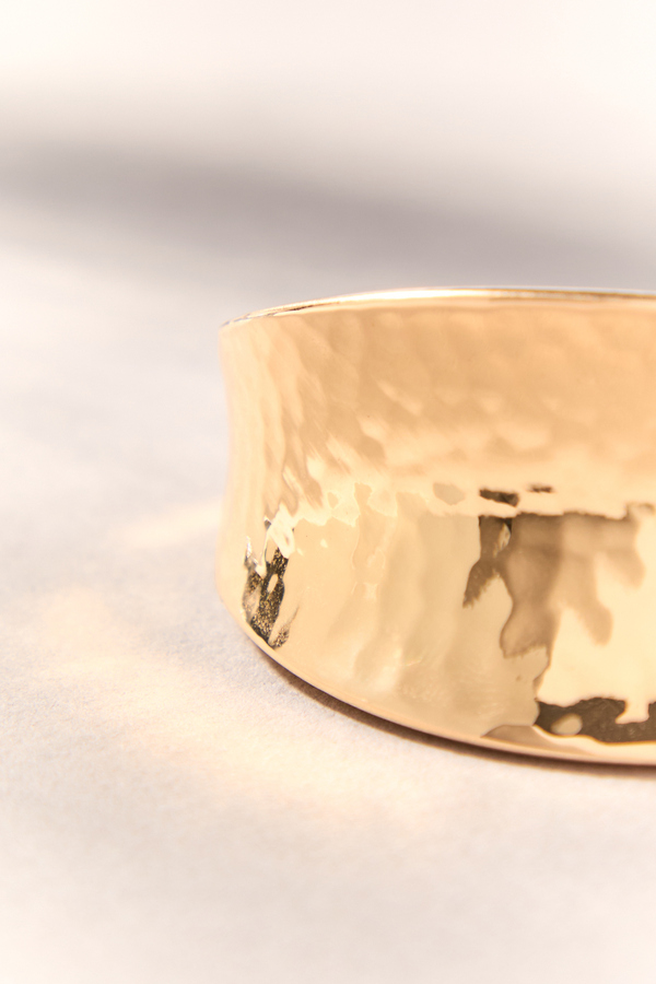 Hammered Hinge Bracelet Detail 2 - Altar'd State
