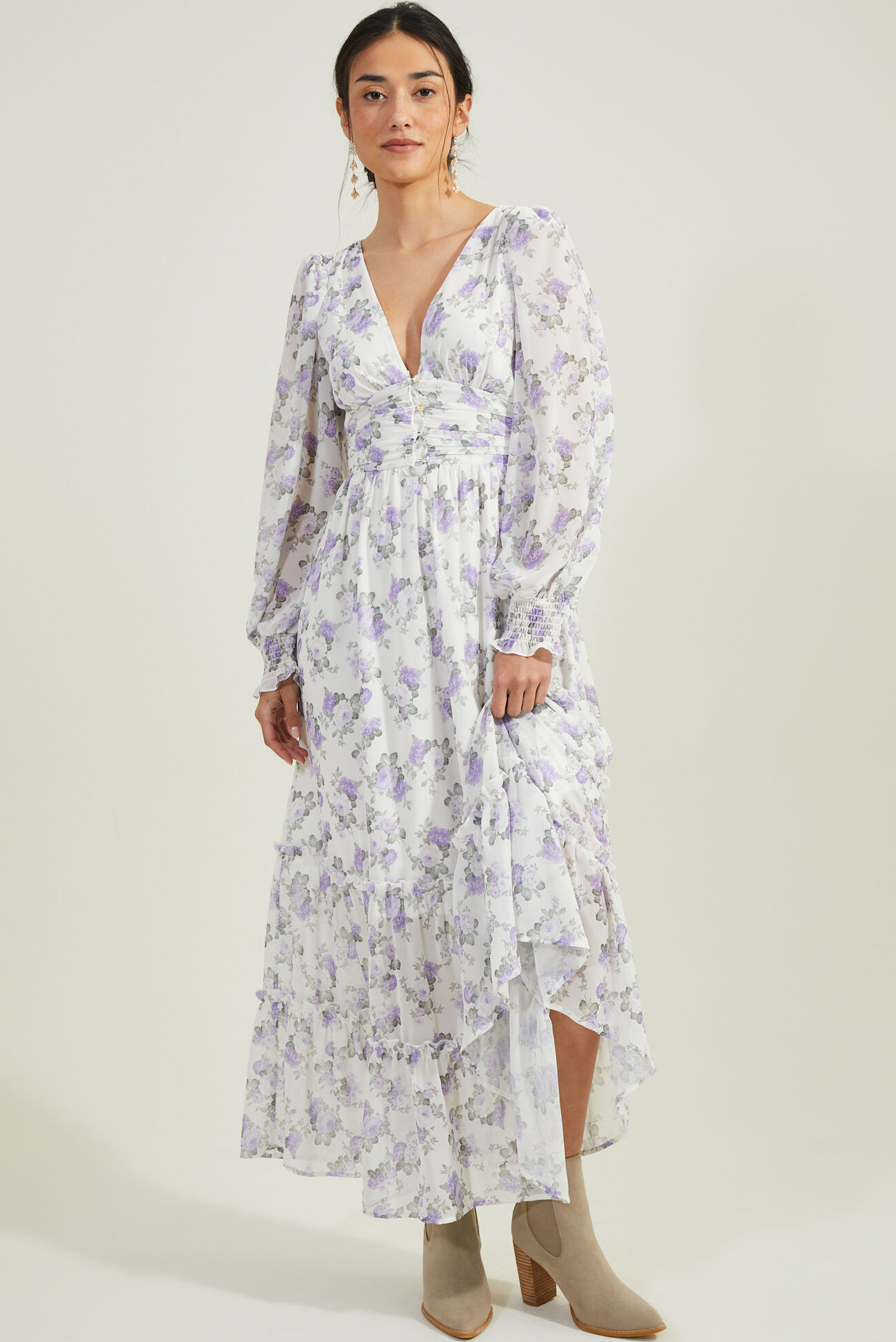 Raelynn Floral Maxi Dress