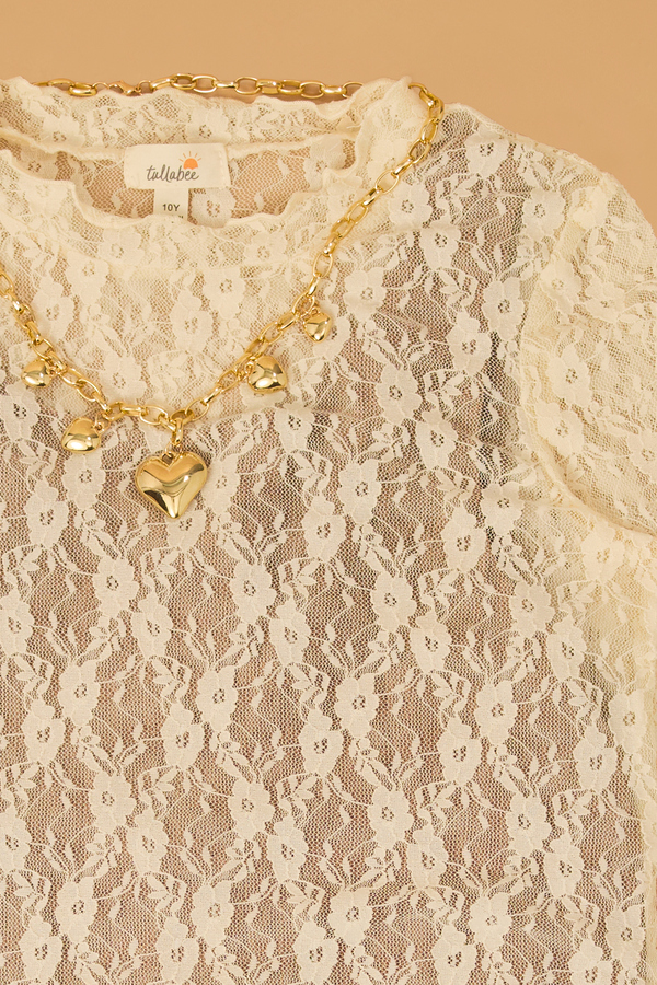Ginny Corduroy Dress and Lace Top Set Detail 2 - Altar'd State