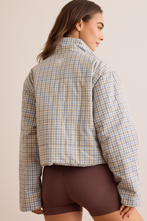 Roam Plaid Puffer - Altar'd State - 
