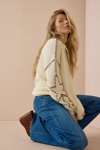 Irie Contrast Stich Sweater - Altar'd State